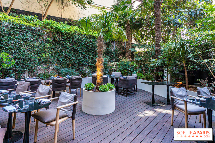 Pimpan, nouveau restaurant à Paris dans le Quartier Latin – Cuisine française moderne à Dame des Arts - terrasse