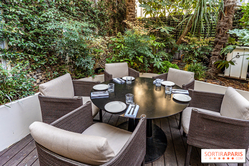 Pimpan, nouveau restaurant à Paris dans le Quartier Latin – Cuisine française moderne à Dame des Arts - terrasse