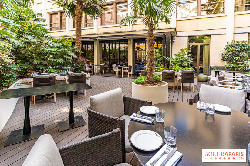Pimpan, nouveau restaurant à Paris dans le Quartier Latin – Cuisine française moderne à Dame des Arts - terrasse