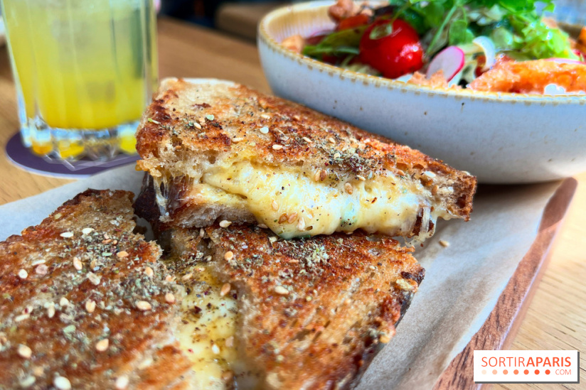 Amanie - Grilled cheese au zaatar