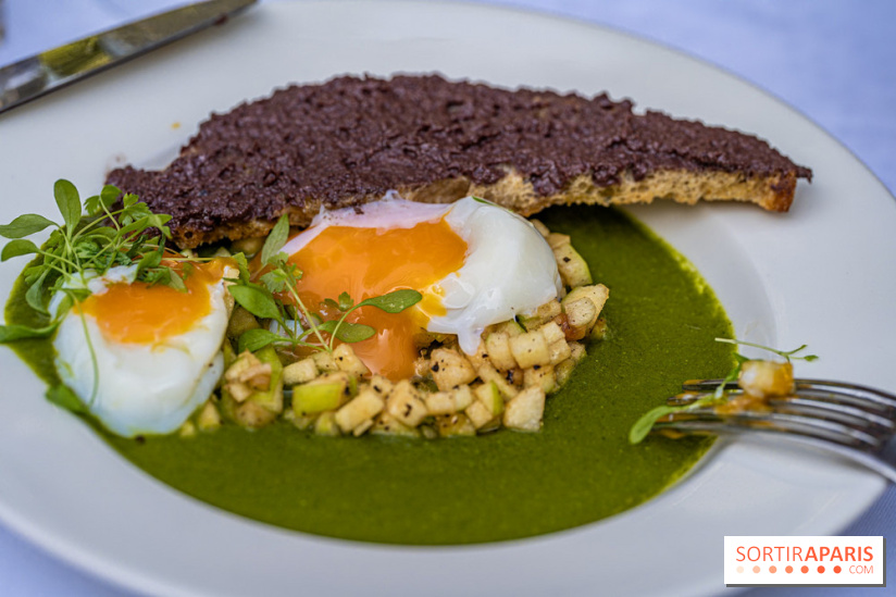 Terrasse de l'Hôtel Particulier, le jardin verdoyant au cœur de Montmartre - photo - A7C06428