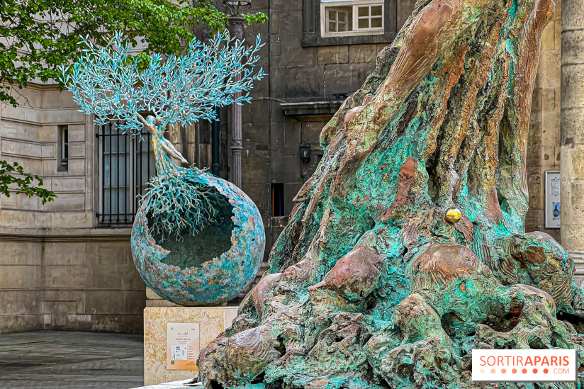 Exposition en plein air des œuvres monumentales d'Andrea Roggi, quartier Faubourg Saint-Honoré - image00019