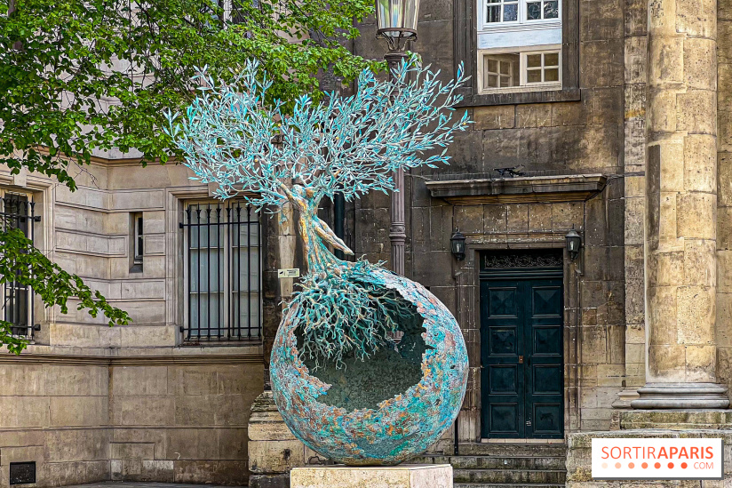 Exposition en plein air des œuvres monumentales d'Andrea Roggi, quartier Faubourg Saint-Honoré - image00022