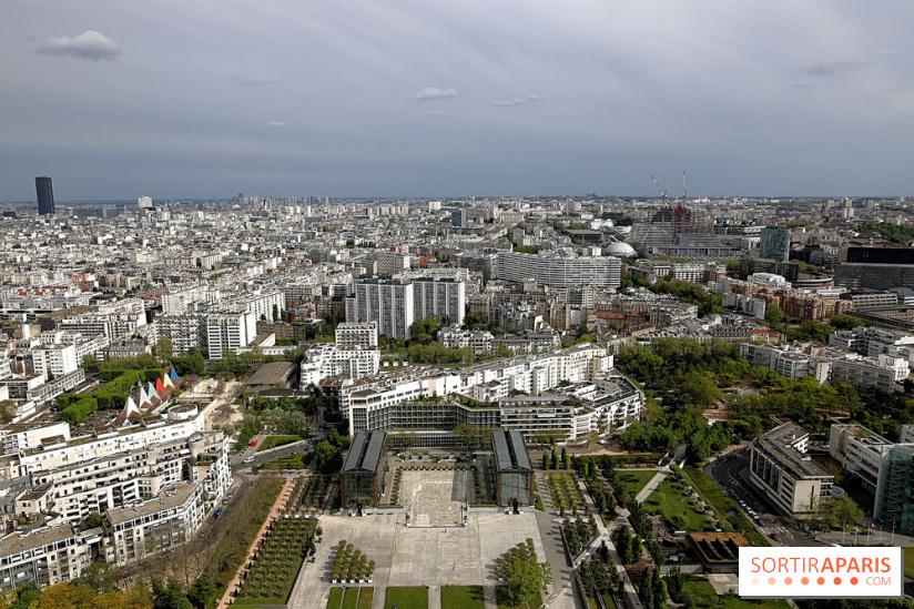 Ballon de Paris au parc André-Citroën : nos photos du vol à bord de l'aéronef - visuel Paris - vue aérienne Paris - vue toit Paris