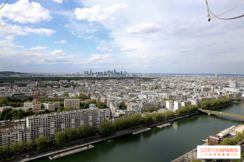 Ballon de Paris au parc André-Citroën : nos photos du vol à bord de l'aéronef -  visuel Paris - vue aérienne Paris - vue toit Paris