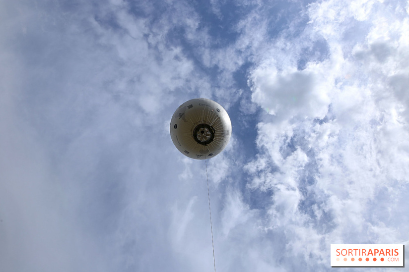 Ballon de Paris au parc André-Citroën : nos photos du vol à bord de l'aéronef - Vol Ballon Generali