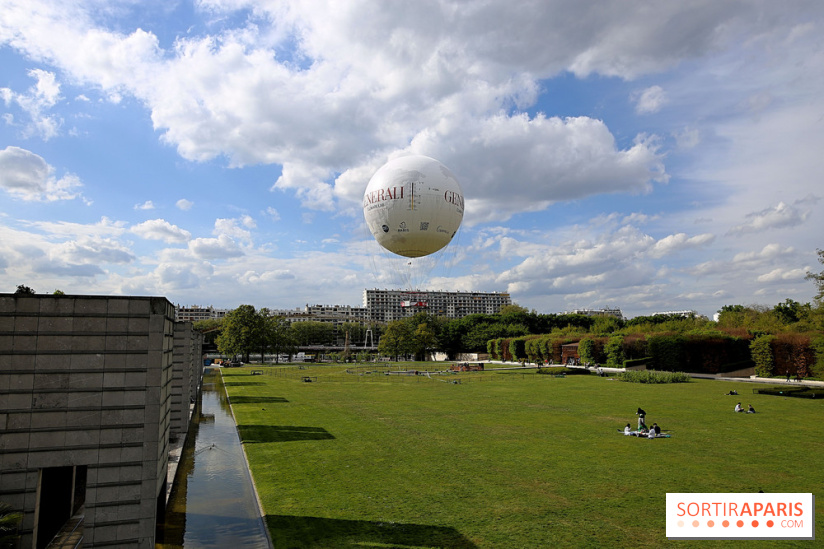 Ballon de Paris au parc André-Citroën : nos photos du vol à bord de l'aéronef - Vol Ballon Generali 