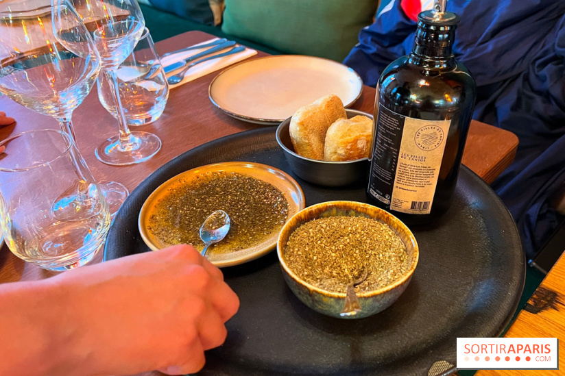 Mazmez - Huile d'olive et zaatar