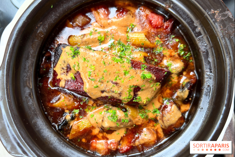 Le Cochon à l'Oreille - Paleron de boeuf confit