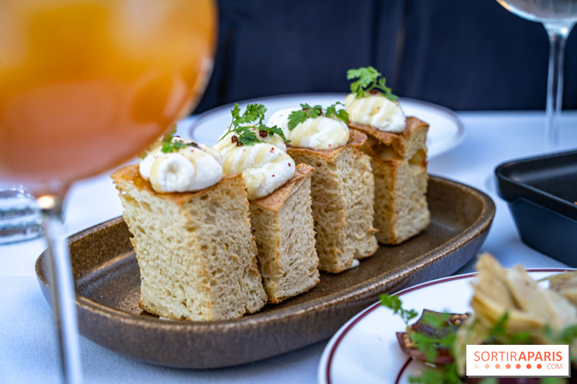 Peppino Puteaux, restaurant Italien  - focaccia