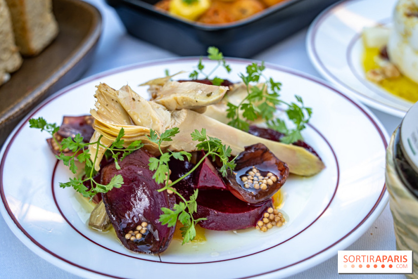 Peppino Puteaux, restaurant Italien  - légumes - antipasti