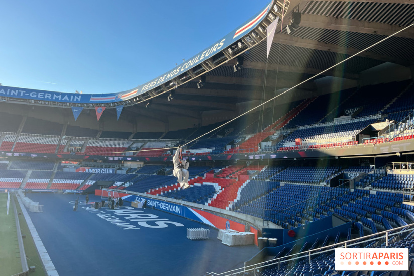 Tyrolienne au Parc des Princes - IMG 2056