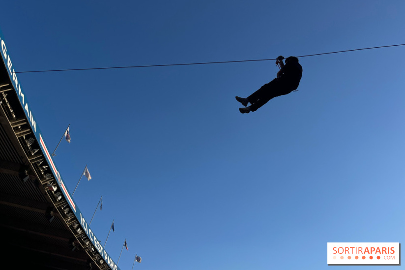 Tyrolienne au Parc des Princes - IMG 2065