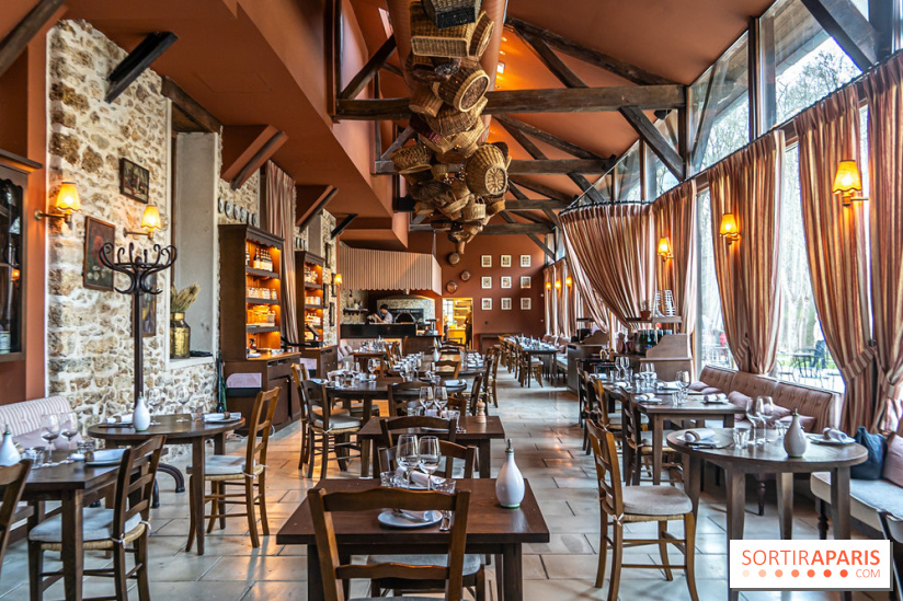 La Trattoria di Bambini, le restaurant Italien de la Ferme à l'Abbaye des Vaux de Cernay