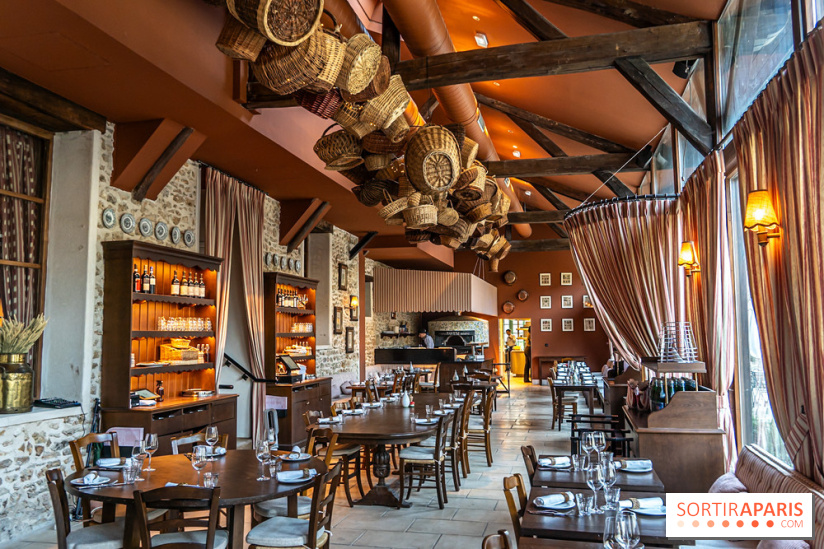 La Trattoria di Bambini, le restaurant Italien de la Ferme à l'Abbaye des Vaux de Cernay