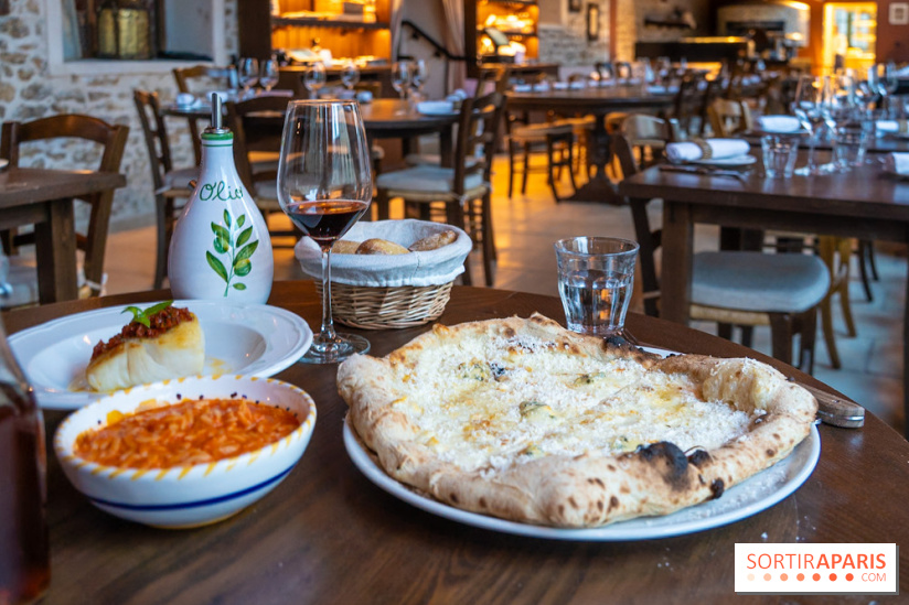 La Trattoria di Bambini, le restaurant Italien de la Ferme à l'Abbaye des Vaux de Cernay