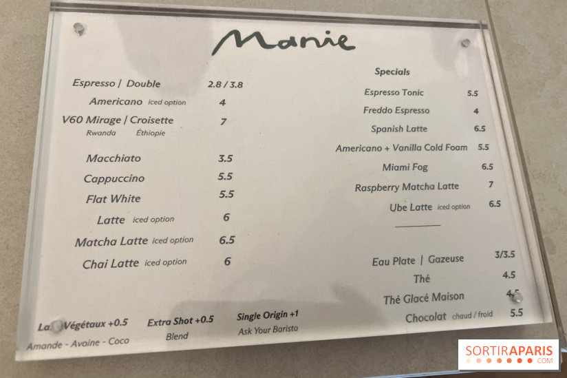 Manie Café et pâtisseries - coffee shop Paris 16e
