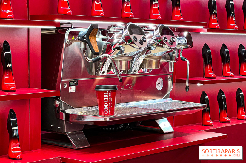 Good Girl Coffee Shop : le café-pop up experientiel du nouveau parfum de Carolina Herrera, à Paris