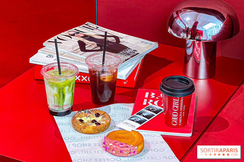 Good Girl Coffee Shop : le café-pop up experientiel du nouveau parfum de Carolina Herrera, à Paris - image00002