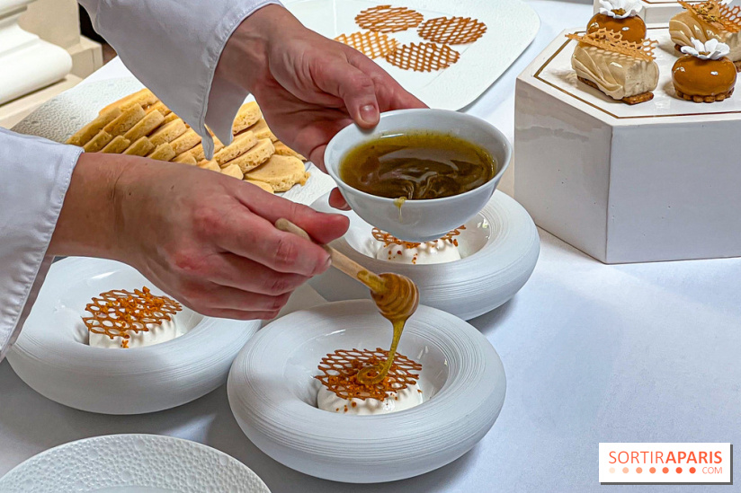 Tea Time griffé Chaumet au Peninsula Paris : le miel sublimé sous toutes ses formes par Anne Coruble - image00010