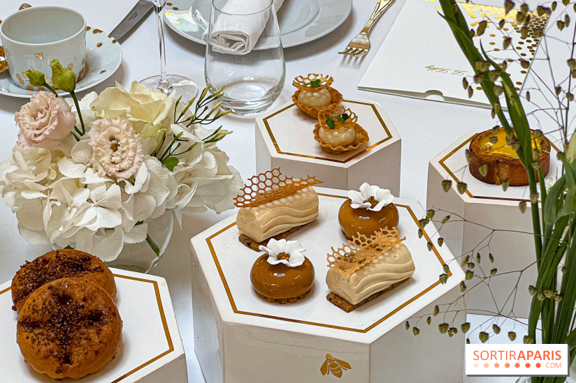 Tea Time griffé Chaumet au Peninsula Paris : le miel sublimé sous toutes ses formes par Anne Coruble - image00022