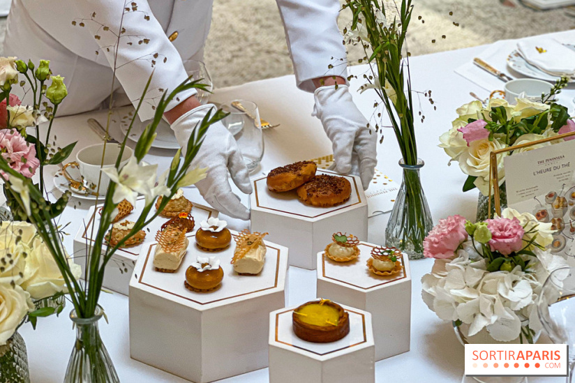 Tea Time griffé Chaumet au Peninsula Paris : le miel sublimé sous toutes ses formes par Anne Coruble - image00023