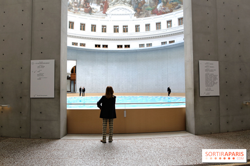 Clinamen, nos photos de l'une installation aquatique et musicale à la Bourse de Commerce - Clinamen Bourse de Commerce 15