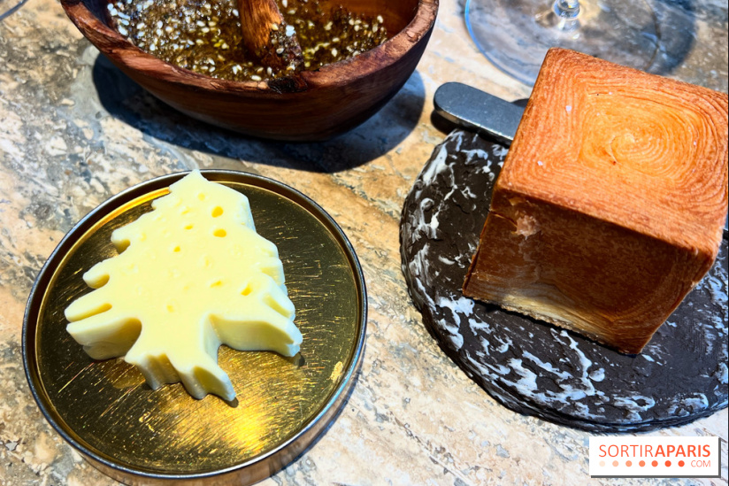Restaurant Alan Geaam - Brioche feuilletée, beurre