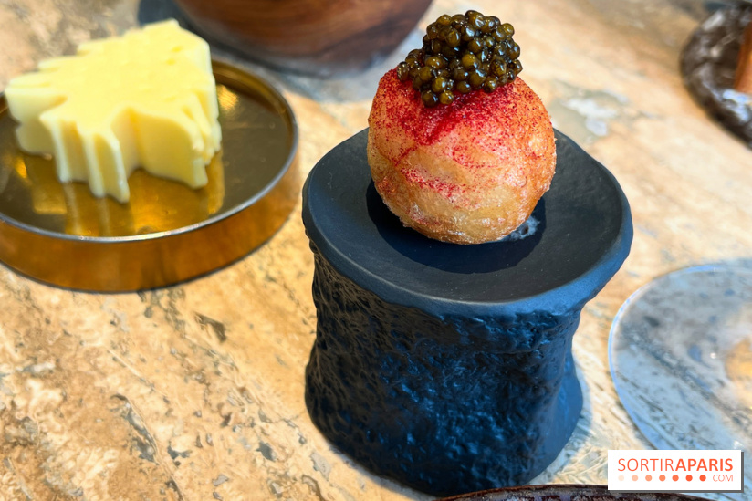 Restaurant Alan Geaam - Pâte à chou, caviar