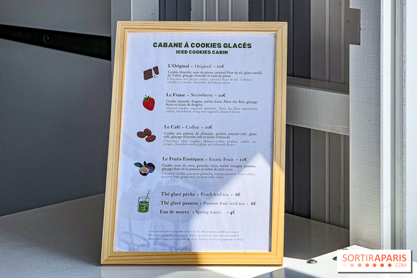 Cookies glacés de Mathieu Carlin à l'hôtel de Crillon