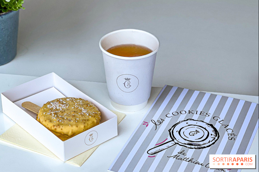 Cookies glacés de Mathieu Carlin à l'hôtel de Crillon