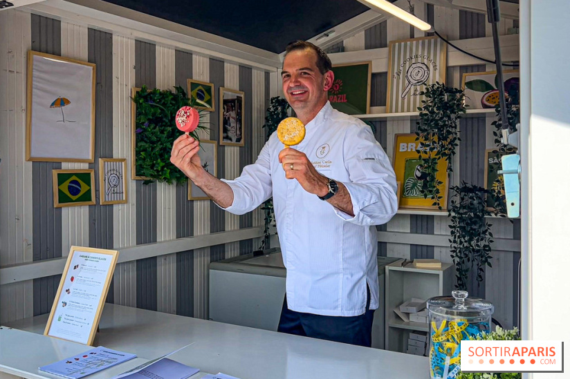 Cookies glacés de Mathieu Carlin à l'hôtel de Crillon