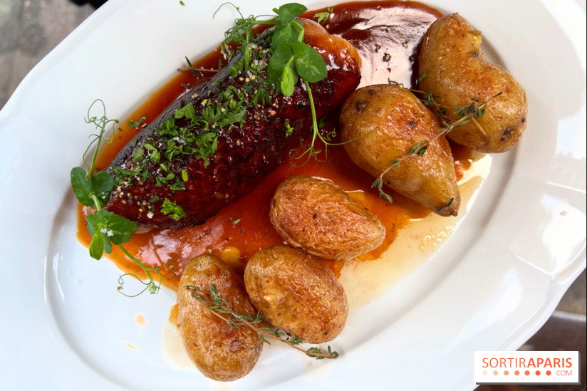 Le Bon Bock - Magret de canard pommes de terre