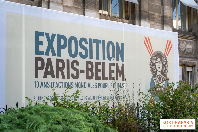 Hôtel de Ville - De Paris à Belem - Forêt Urbaine - Obey  - A7C03053