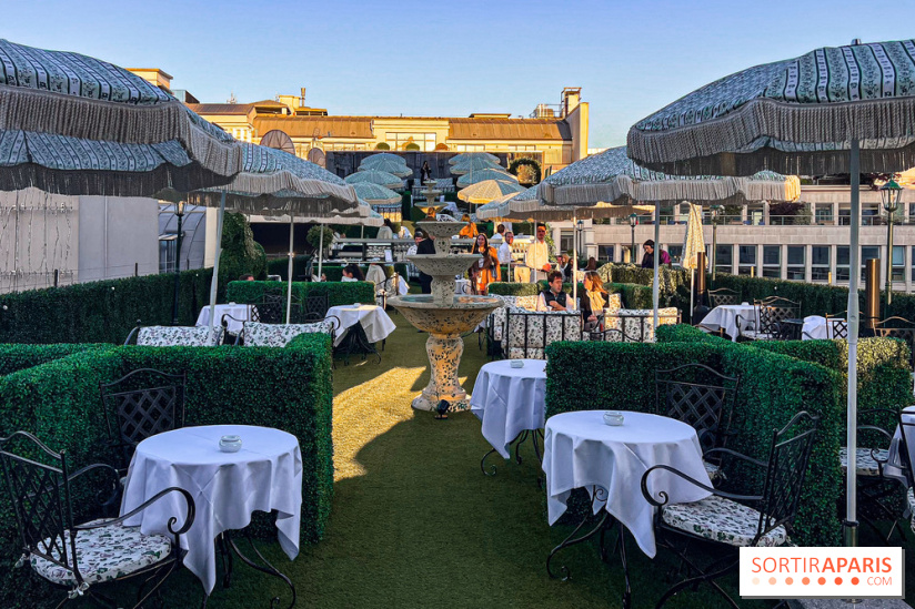 Le Marta, le bar à cocktails perché sur le rooftop de l'Hôtel Barrière Fouquet's Paris tout l'été 2025