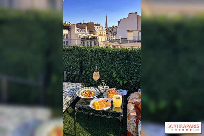 Le Marta, le bar à cocktails perché sur le rooftop de l'Hôtel Barrière Fouquet's Paris tout l'été 2025 - image00031