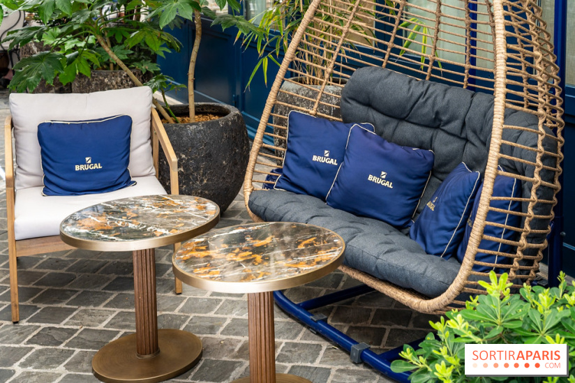 Maison Delano restaurant et terrasse cachée Paris 8e - terrasse