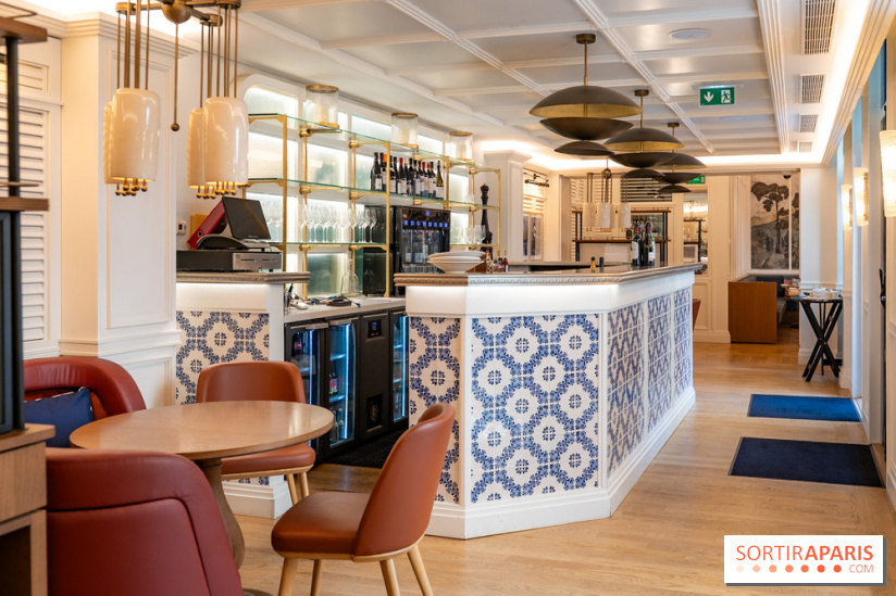 Maison Delano restaurant et terrasse cachée Paris 8e - bar