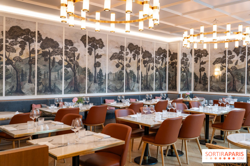 Maison Delano restaurant et terrasse cachée Paris 8e - salle restaurant 