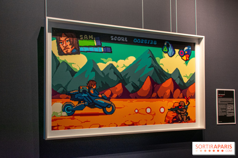 Death Stranding 2 : l'exposition autour du jeu de Kojima à FluctuArt  - DSC 3206