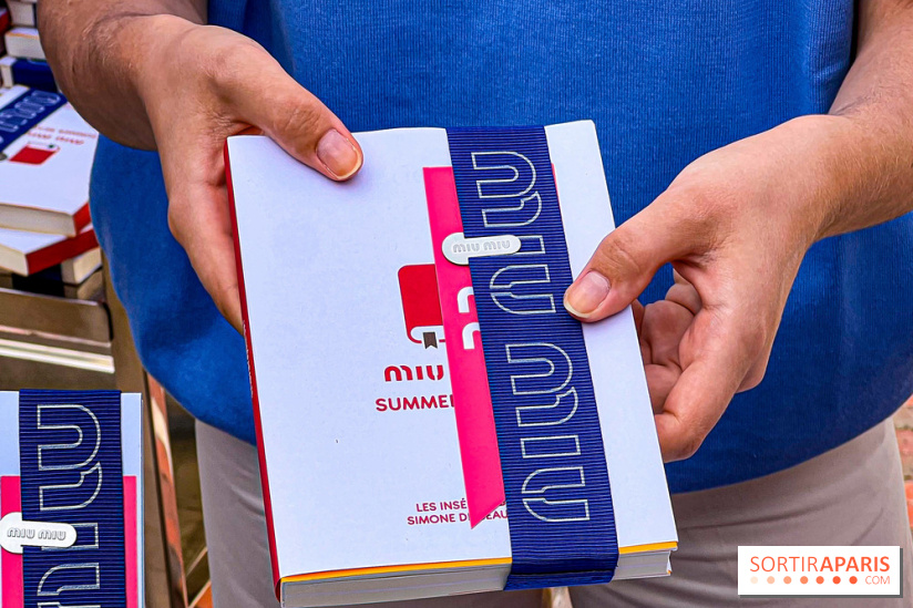 Miu Miu Summer Reads : la maison italienne ouvre un pop up et distribue des livres gratuits à Paris - image00001