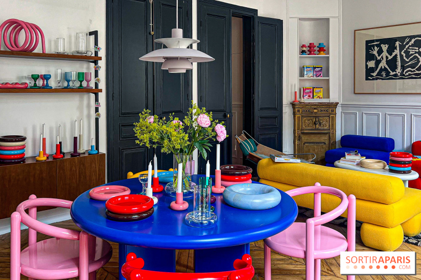 Design et décoration : le pop up décalé du créateur Gustaf Westman relooke un appartement parisien