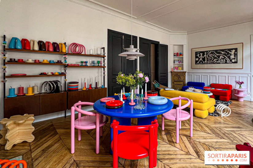 Design et décoration : le pop up décalé du créateur Gustaf Westman relooke un appartement parisien