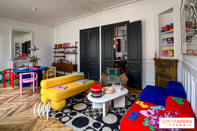 Design et décoration : le pop up décalé du créateur Gustaf Westman relooke un appartement parisien