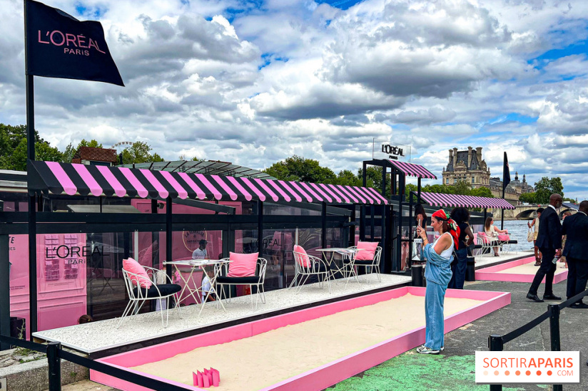 La Terrasse Parisienne : le pop up gratuit et expérientiel du géant de la beauté sur une péniche - image00032