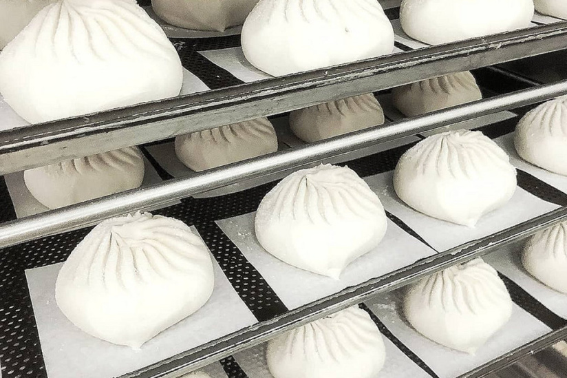 Les Banh Bao chez HOA NAM - brioche asiatique fabrication