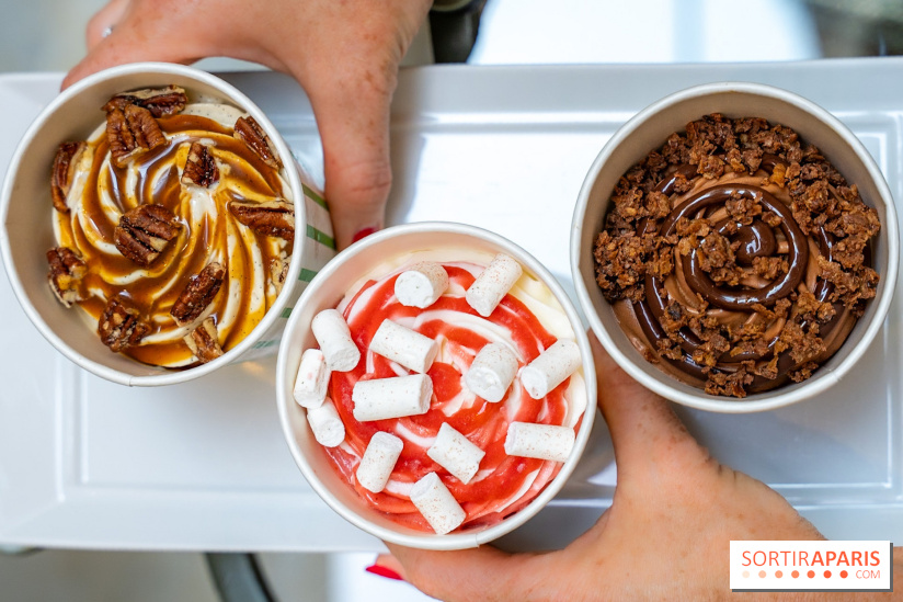 Les glaces gourmandes de l'Épicerie du Bristol - les photos