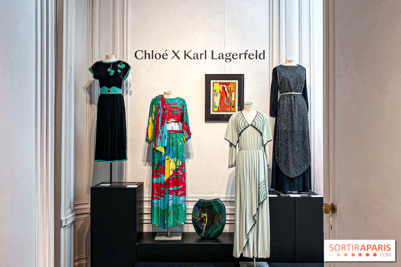 L'exposition couture gratuite de Chloé par Karl Lagerfeld, dans un sublime hôtel particulier