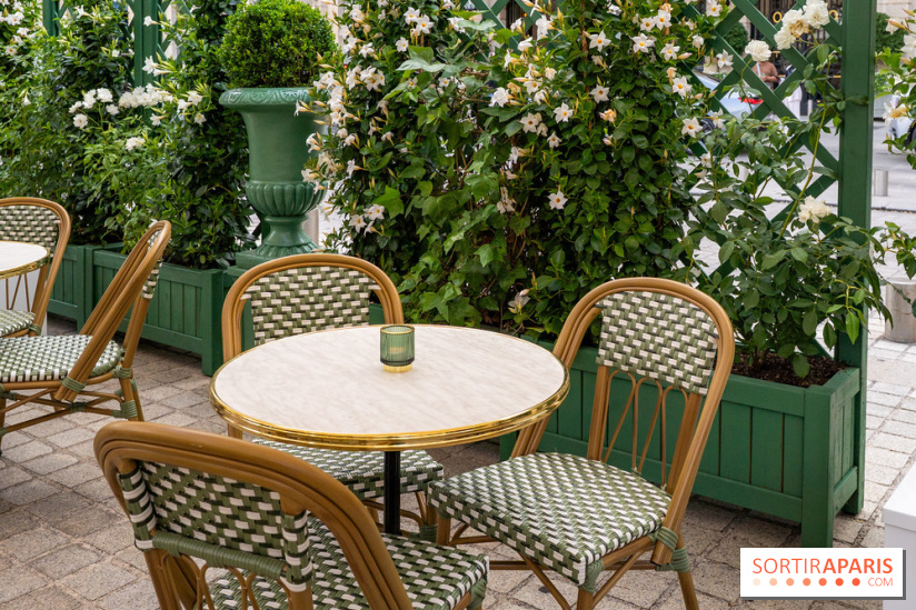 La terrasse d'été du Ritz, place Vendôme