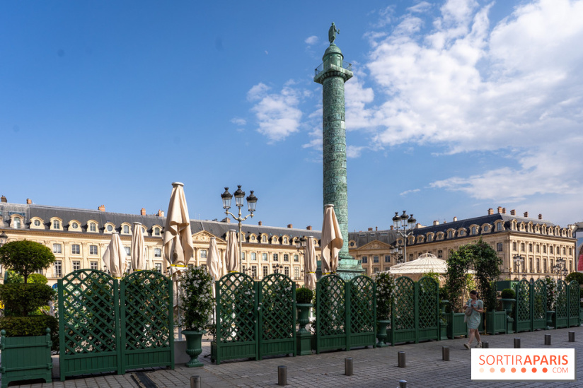 La terrasse d'été du Ritz, place Vendôme